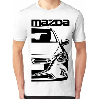 Mazda2 Gen3 Facelift 2023 Pánské Tričko Khaki M