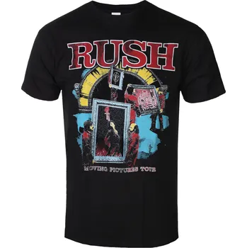Oblečení a móda Tričko metal pánské Rush - Moving Pictures - ROCK OFF - RUSHTEE19MB