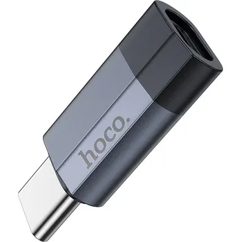 HOCO adaptér typu C (samec) na Lightning (samice) UA29 tmavě modrý