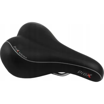 Sedlo na kolo Sedlo Velo Prox VL-4111 černé D2, s otvorem, gelové