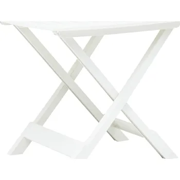 Zahradní stůl Skládací zahradní stůl zelený 79 x 72 x 70 cm plast