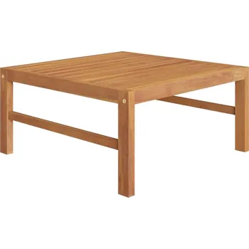 Zahradní sestava Středová pohovka tmavě šedé podušky masivní teakové dřevo