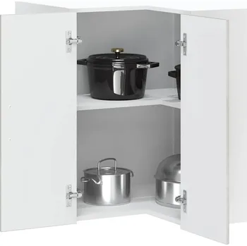 Kuchyňská skříňka Kuchyňská nástěnná rohová skříňka "Kalmar" betonově šedá