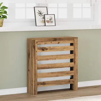 Radiátor Kryt Na Radiátor Dub Artisan 78 X 20 X 82 Cm Kompozitní Dřevo Staré Dřevo