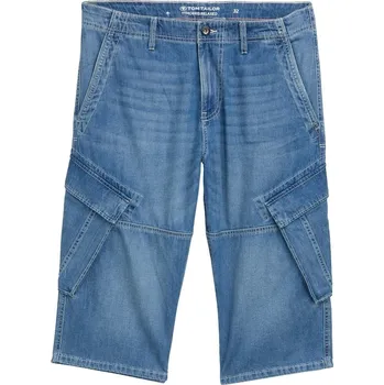 Tom Tailor pánské cargo bermudy 1044977 10119 Modrá 33