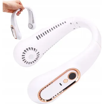 Domácí ventilátor Mini ventilátor Bedee VĚJÍŘ na krk, bílý