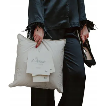 Polštář Polštář 50x70 Organic Cotton Firm, organická bavlna, husí prachové peří 90% AMZ