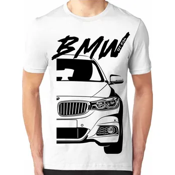 BMW GT F34 M paket Pánsky Tričko Khaki S