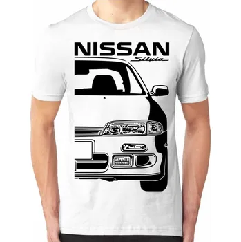 Nissan Silvia S14 Pánsky Tričko Khaki M