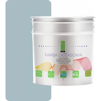 barva na zeď Latexová Barva na stropy a stěny I SEE 2 l BARVA LATEKSOWA H0746 matná