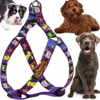 Postroj pro psa POSTROJ PRO PSA STEP-IN NASTAVITELNÝ SILNÝ POHODLNÝ NETLAČÍCÍ VELIKOST XL