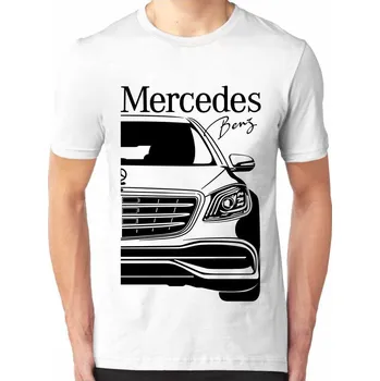 Mercedes Maybach W222 Pánsky Tričko Khaki 3XL