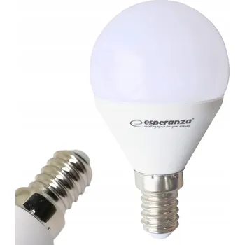 Žárovka LED ŽÁROVKA G45 E14 6W 580LM 3000K TEPLÁ BÍLÁ 270° KULIČKA