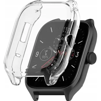 Pouzdro na mobilní telefon 2v1 POUZDRO s ochranou displeje pro Amazfit GTS 4, Kryt