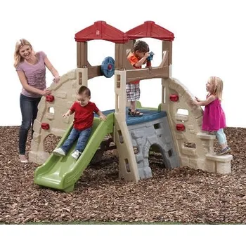 Dětské hřiště Dětské hřiště Step2 horolezecká stěna se skluzavkou