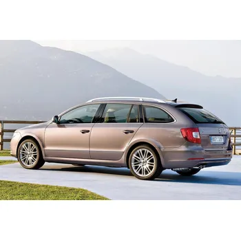 Nosič kol Příčníky Aurilis Green Valley Crossbar Vento Black pro Škoda Superb SW (3T) 2010-2015 s podélníky