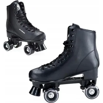 Kolečkové brusle Rekreační kolečkové brusle vel 35 pro děti i dospělé Nils Extreme černé