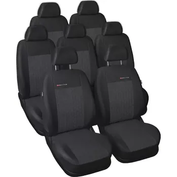 Potah sedadla Automega Autopotahy Volkswagen Sharan, od r. 1994-2010, 7 míst, antracit