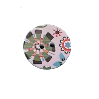 Knoflík Knoflík dřevěný - kouzelný knoflík III (3,0 cm)