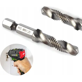 Vrták ZÁVITOVÉ VRTÁKY HSS M8 ZÁVITNÍKY