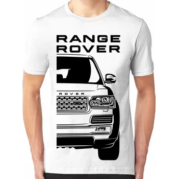 Pánské tričko Range Rover 4 Pánsky Tričko Khaki M