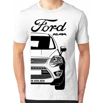 Pánské tričko Ford Kuga Mk1 Pánské Tričko Khaki S