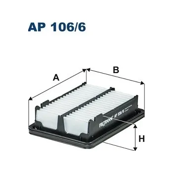 Filtr do auta Vzduchový filtr, , 172205R0008, FILTRON, AP 106/6