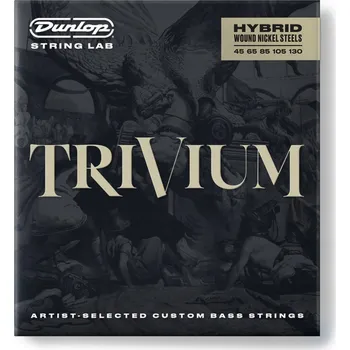 Struna pro kytaru a smyčcový nástroj TRIVIUM HYBRID WOUND NICKEL 45-130 Basové struny pro 5strunnou baskytaru TVMSB45130