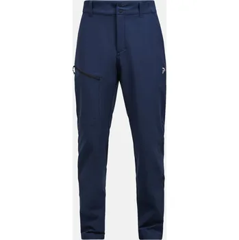Pánské kalhoty KALHOTY PEAK PERFORMANCE M SCALE SOFTSHELL PANTS BLUE SHADOW
