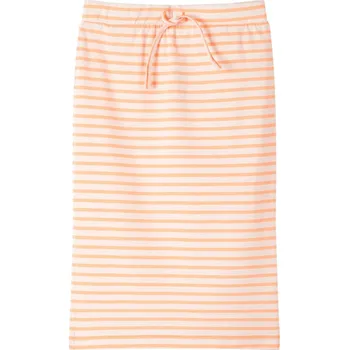 Dívčí sukně Dětská rovná sukně s pruhy jasně mátová 92