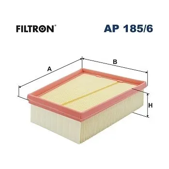 Filtr do auta Vzduchový filtr, , 165465086R, 165465434R, 165467751R, 165467920R, 8200820859, FILTRON, AP 185/6