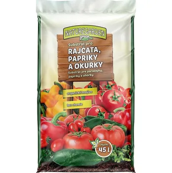 Substrát Green substrát pro rajčata , papriky a okurky 45 l