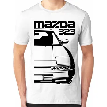 Mazda 323 Gen4 Pánské Tričko Khaki XL