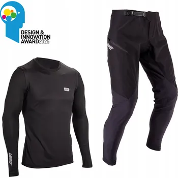 Cyklistické kalhoty Dětská Sada Teplákovka a Kalhoty LEATT Ride Kit MTB 1.0 Jr vel. L 140-150cm