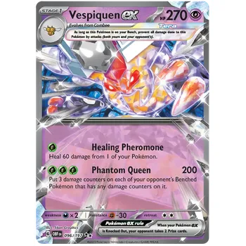 Sběratelská karetní hra Pokémon TCG Vespiquen Ex 096/197