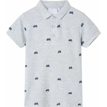 Dětská polokošile neonově zelená 128