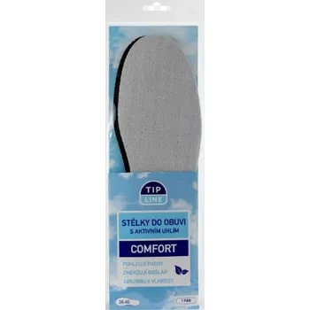 Vložka do bot Tip Line Stélky do bot s aktivním uhlím