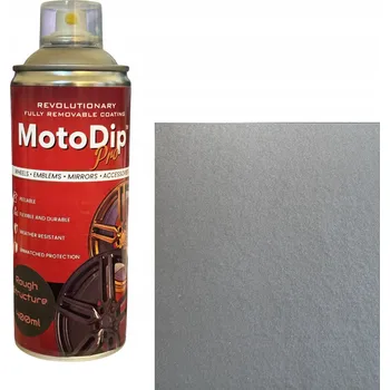 Barva ve spreji Moto Dip strukturovaný gumový nástřik grafitově matný 400 ml