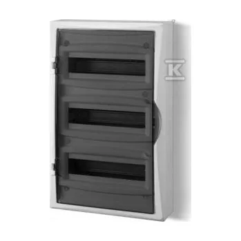 Rozvaděč Rozvodnice nástěnná ONNLINE 3x12 modulů IP40 svorkovnice N+PE