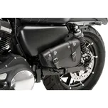 Kožená sedlová brašna CUSTOMACCES DETROIT AP0003N černý levý