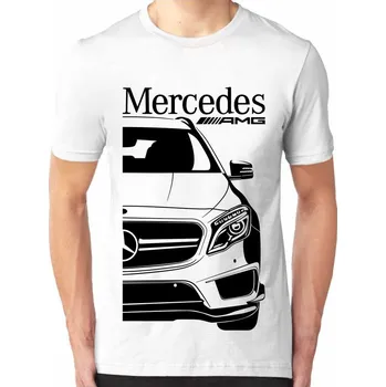 Pánské tričko Mercedes AMG X156 Pánsky Tričko Khaki L