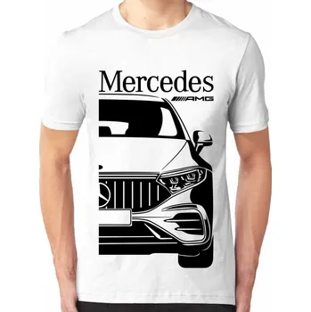 Mercedes AMG EQS Pánsky Tričko Khaki XL