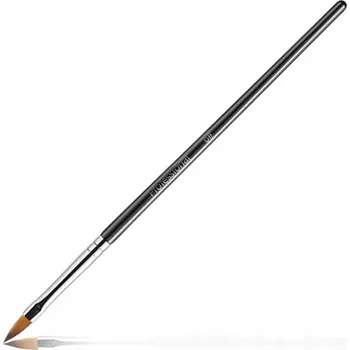 Kosmetický štětec Štětec na akryl #6 černý dřevěný