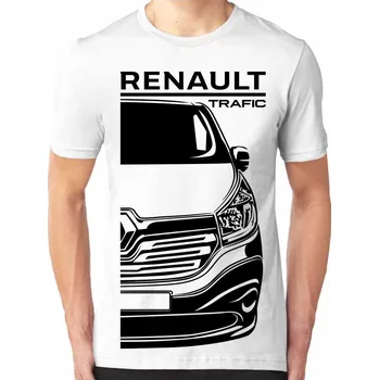 Pánské tričko Renault Trafic 3 Pánské Tričko Khaki 3XL