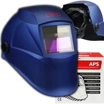 Bezpečnostní kamera Svářecí kukla Ideal APS-510G BLUE True color + 5 vnějších skel