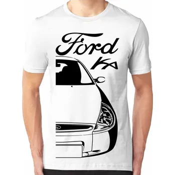 Pánské tričko Ford KA Mk1 Pánské Tričko Khaki M