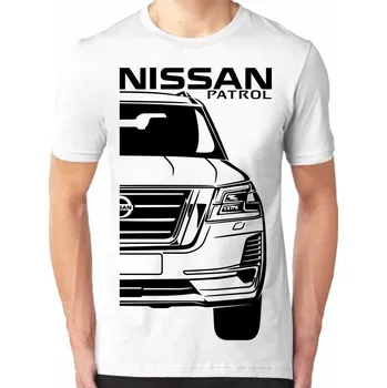 Pánské tričko Nissan Patrol 6 Facelift Pánsky Tričko Khaki M