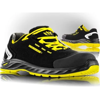 Pracovní obuv VM Footwear Obuv VM CALIFORNIA 2295-S3LESD, polobotka s komp. tužinkou a stélkou 2295-S3LESD/43 43 Černá/žlutá