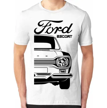 Ford Escort Mk1 Pánské Tričko Khaki S