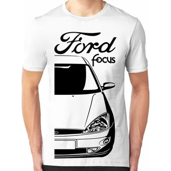 Ford Focus Mk1 Pánské Tričko Khaki 2XL